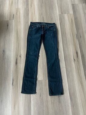 Hudson Jeans Straight Leg Dark Blue Women’s Jeans
